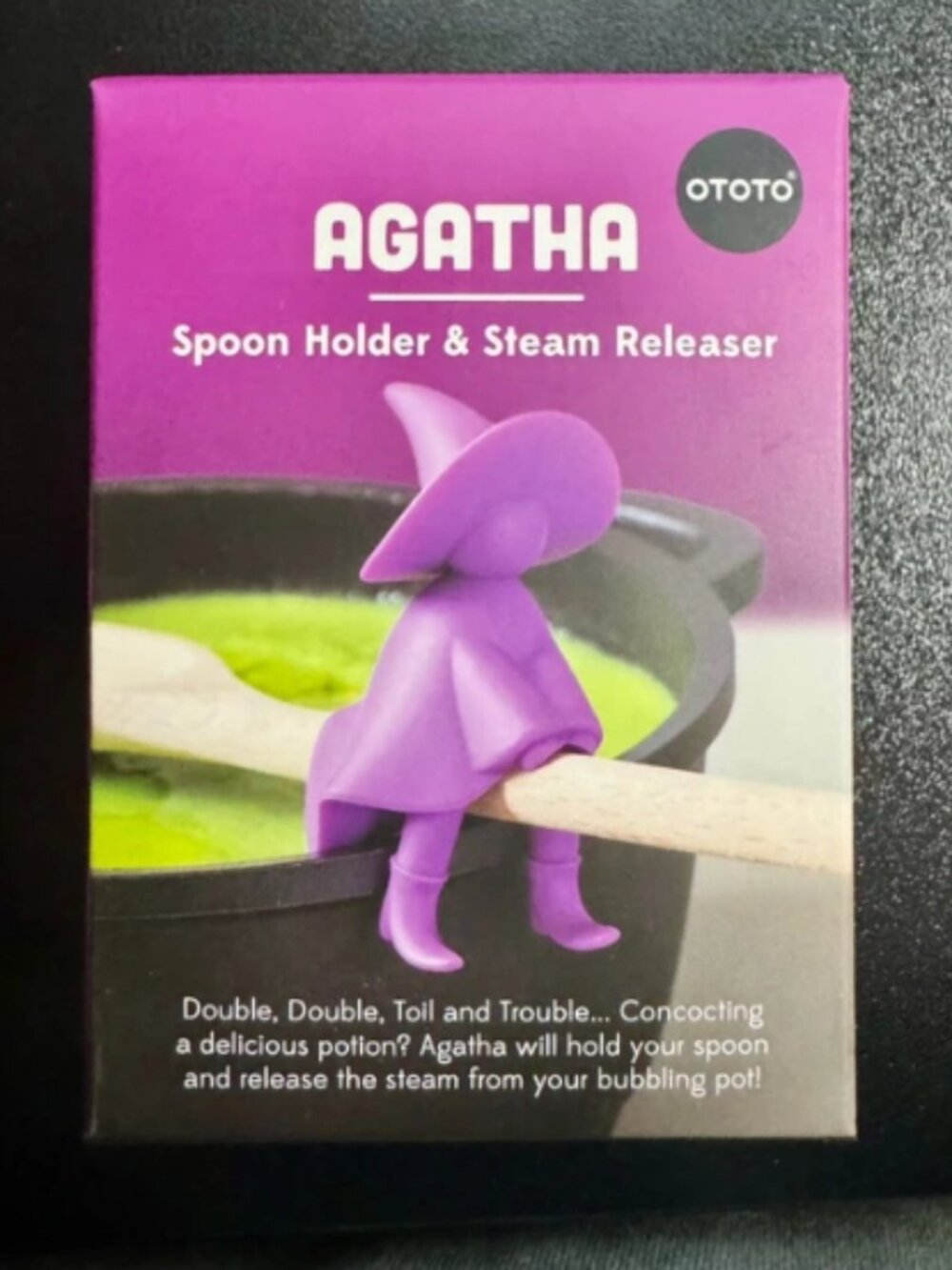 Witch Spoon Holder and Steam Releaser